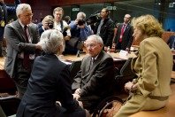 Geheimtreffen der "Großen Vier" der Euro-Zone zu Griechenland 